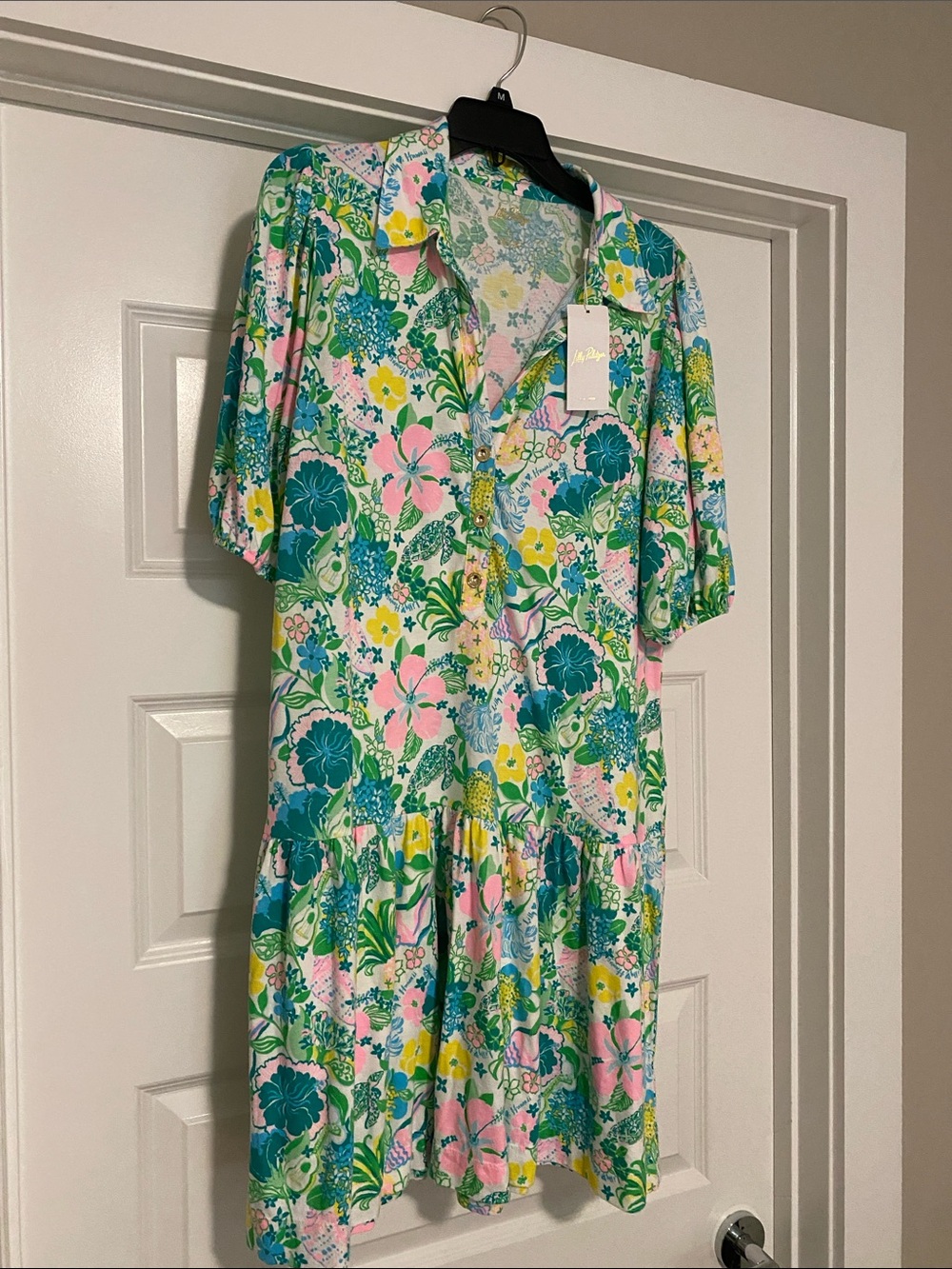 Lilly Pulitzer Bingley Hawaii print Shift Dress